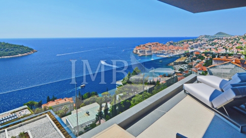 LUXURIOUS AND EXCLUSIVE STYLE APARTMENT IN DUBROVNIK! SPECTACULAR SEA VIEW. DUBROVNIK AT YOUR FINGERTIPS